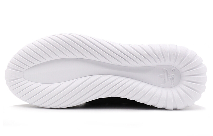Мужские кроссовки adidas originals Tubular Radial (черно-белые) — Чёрный / белый — фото 6