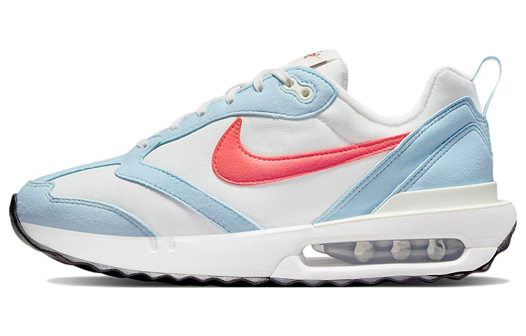 Nike Air Max Dawn fabric leather nylon retro sports wear-resistant low-top lifestyle casual shoes women's blue pink