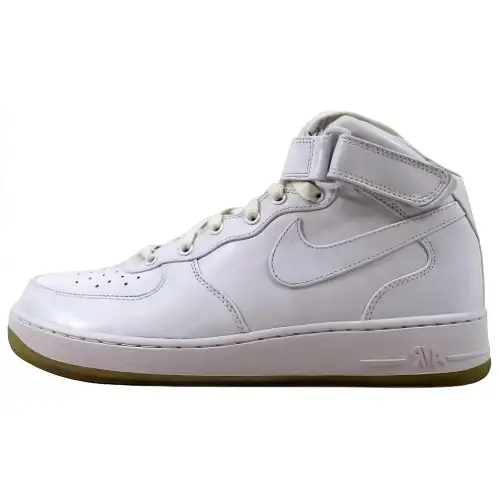 Nike Air Force 1 Mid Comfort Premium Qs White/White
