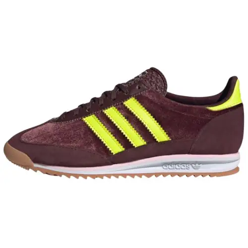 SL72 Wmns Adidas Originals Og 'Aurora Ruby Solar Yellow Velvet' Women's