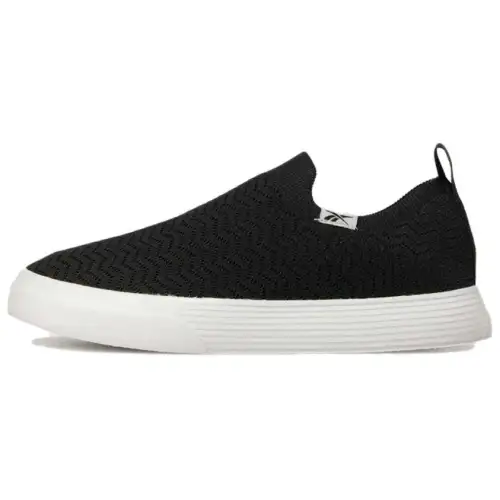 Reebok Women's OnLux Slip On 'Black Steely Fog'