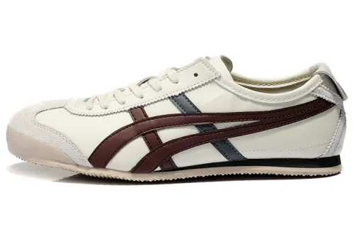 Onitsuka Tiger MEXICO 66 Casual Shoes Unisex Low Top Beige/Brown/Black