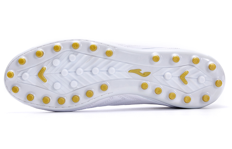 Joma MG Multi Ground Synthetic Leather Non slip Lightweight Soccer Shoes Men's White