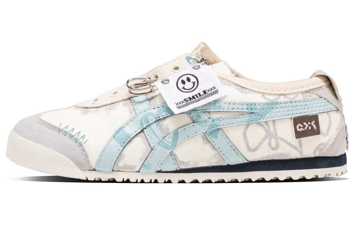 Onitsuka Tiger Mexico 66 Low top Casual Shoes Unisex White Blue