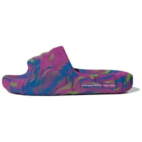 Adidas Originals ADILETTE 22 Slip Resistant Odor Resistant Slip Resistant Odor Resistant Slide Slippers Unisex Fuchsia