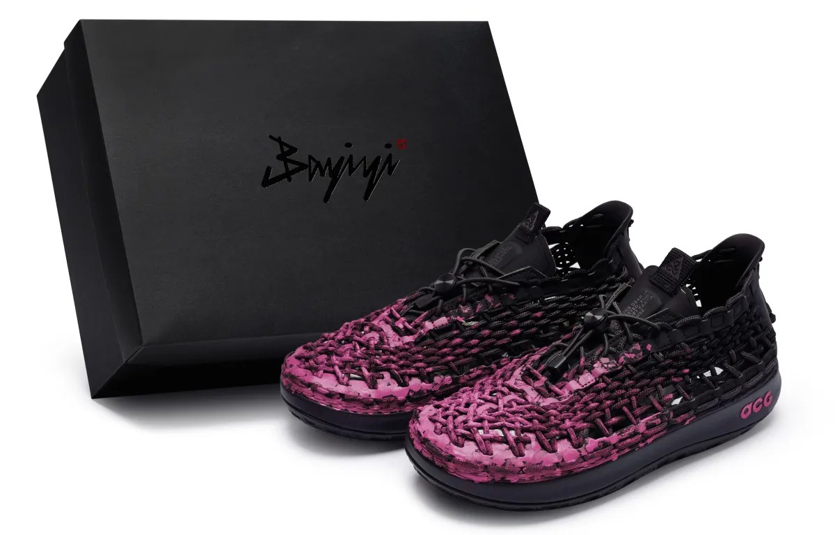 Nike ACG Watercat+ 811 Manufacturing, Time Traveler Fuchsia, Special Shoe Box Slip Resistant Slip Resistant Low top