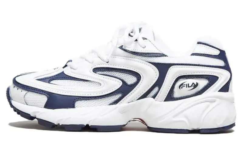 FILA Comfortable Round Toe Low top Casual Shoes Women's White
