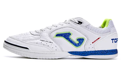 Joma IC/in Synthetic Leather Slip Resistant Abrasion Resistant Soccer Shoes Men's White