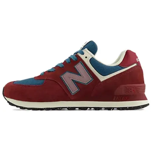 New Balance 574 Classic Crimson Mercury Red