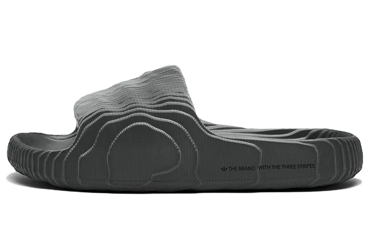 Adilette 22 Adidas Originals Slides 'Grey'