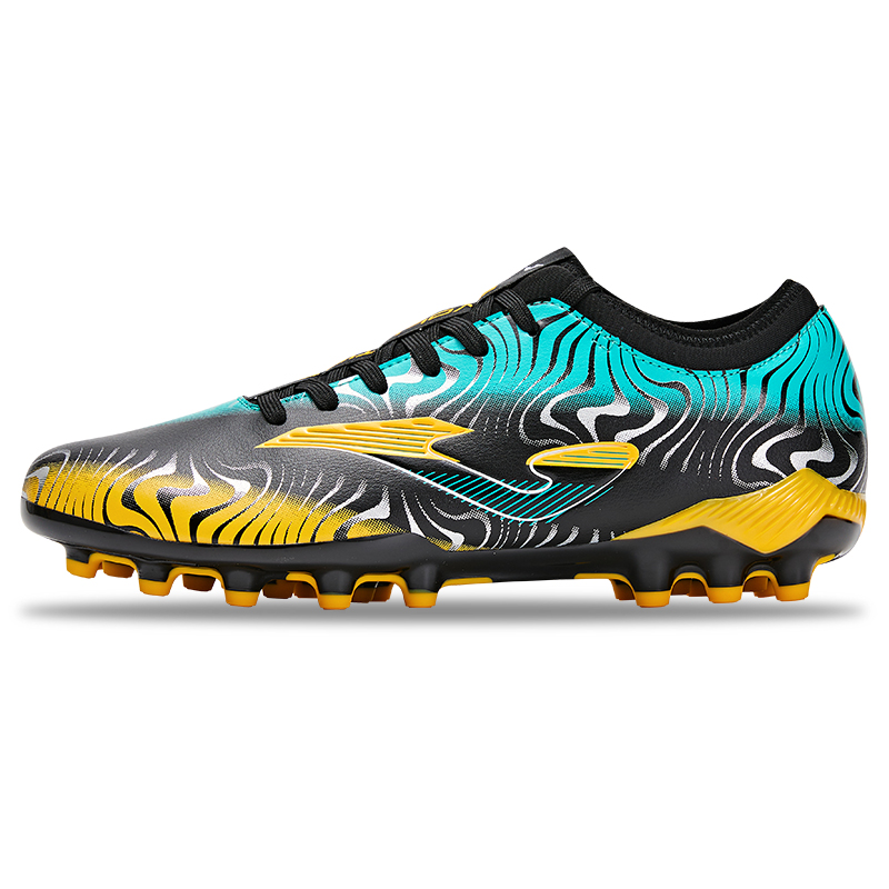 Joma Speed Type MG Multi Ground Artificial Turf Synthetic Leather Soccer Shoes Men’s Black