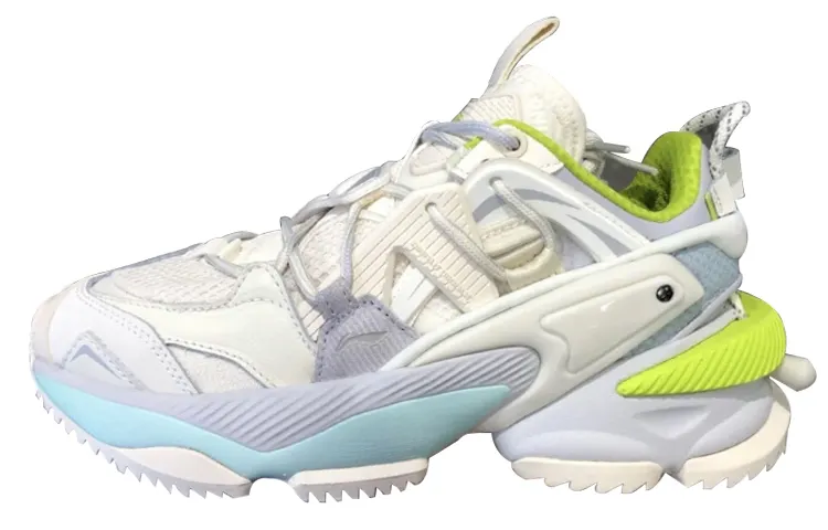 Li Ning Low top Casual Shoes Women's Light Antique Yellow