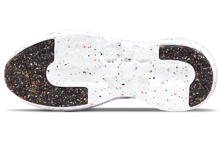 Мужские кроссовки Nike Crater Impact (белые с серым и оранжевым) — Белый / серый / оранжевый — фото 6