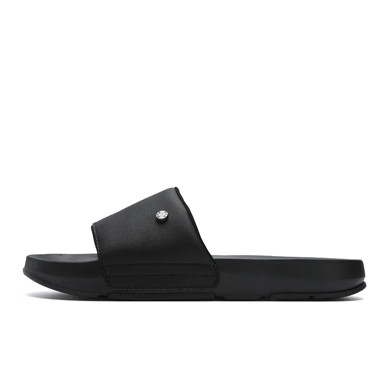 FILA Slip Resistant Slide Slippers Men's Black