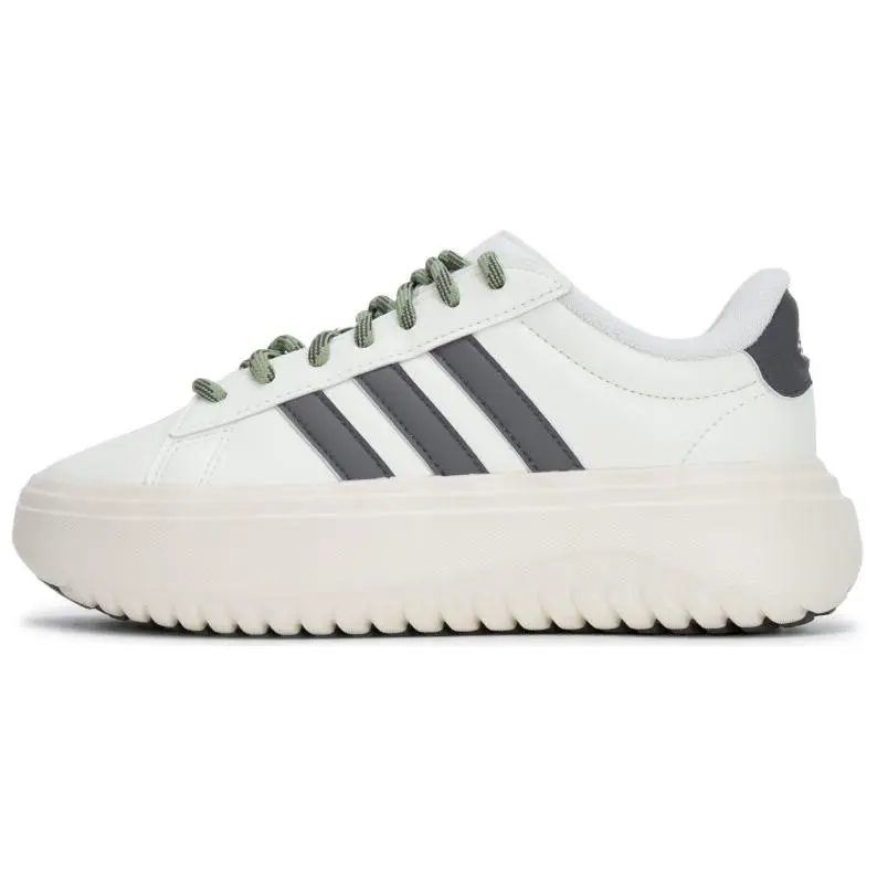 Adidas Wmns Grand Court Platform 'Ivory Black' Women's