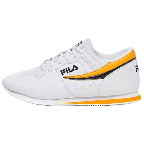 FILA Machu Low top Casual Shoes Men's White Yellow