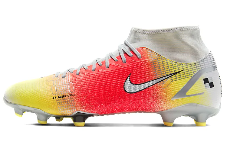 Nike Mercurial Superfly 8 MG Multi Ground Slip Resistant, Abrasion Resistant, Support, Balance, Impact Resistant
