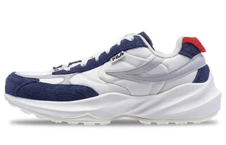 FILA Tribal Race Casual Shoes Unisex Low Top White/Blue