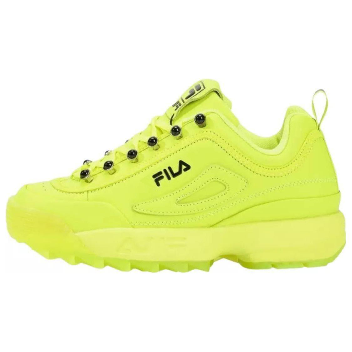 FILA Disruptor Low top Casual Shoes Women's Yellow