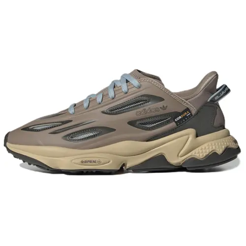 Adidas Originals Ozweego Celo Sports Slip Resistant Abrasion Resistant Low top Casual Shoes Men's Brown