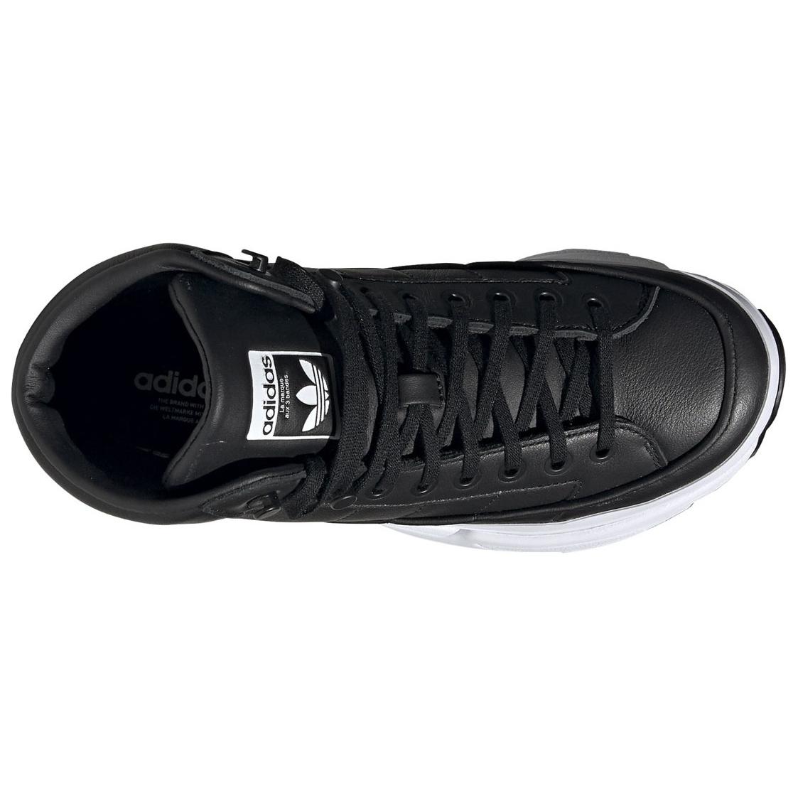 Женские ботинки adidas Originals Kiellor Xtra (черно-белые) — Чёрный / белый — фото 5