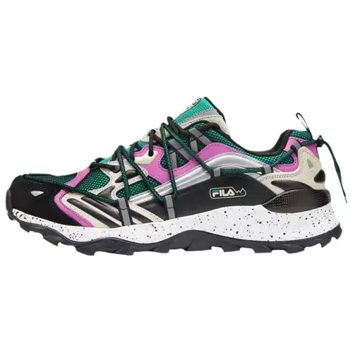FILA Casual Shoes Men's Green Silver Purple