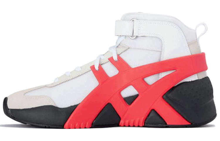 Кеды Onitsuka Tiger Big Logo Trainer (бело-красно-черные)