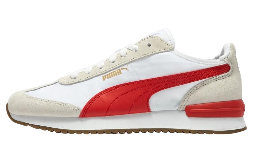 PUMA R78 Wind Nylon 'White Beige Red'