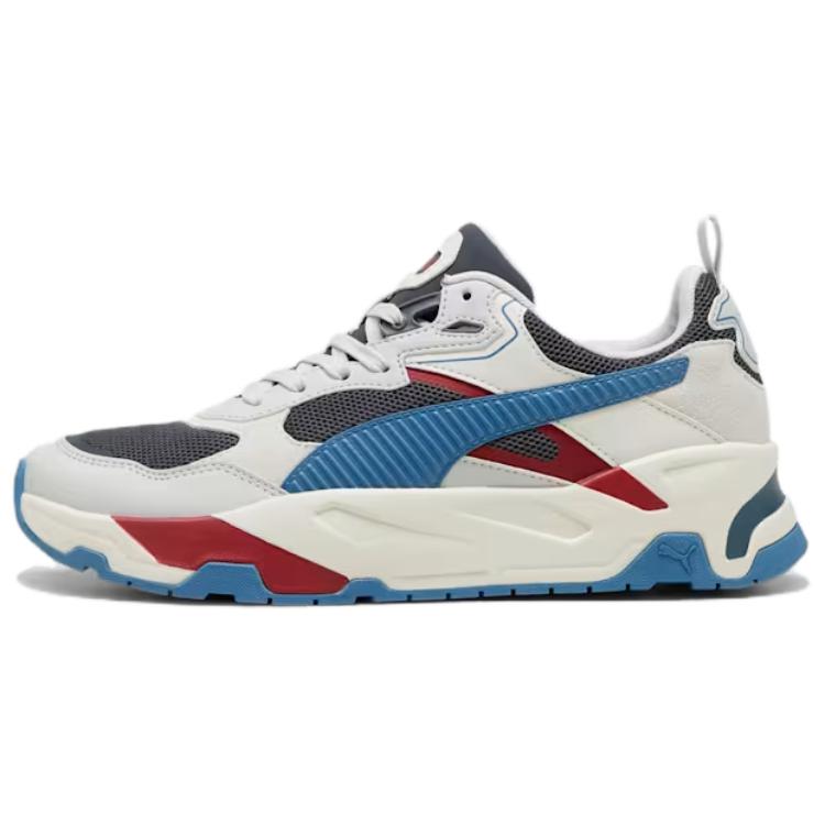 PUMA Trinity Low top Casual Shoes Men's Gray Red
