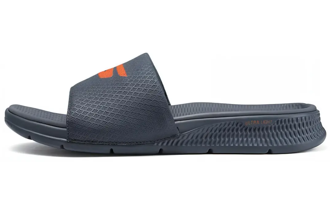 Skechers Slide Slippers Men's Charcoal Gray