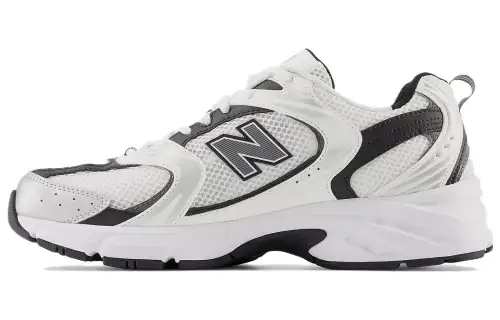 530 New Balance 'White Silver Metallic'