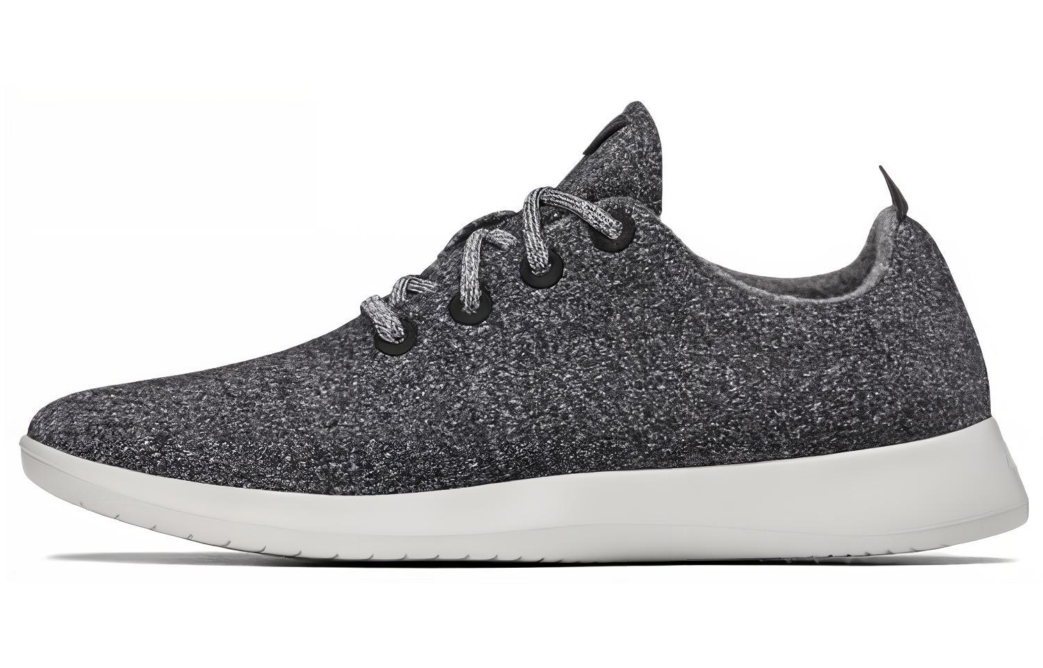 Allbirds Wool Runner Comfortable Slip Resistant Low top Casual Shoes Men's Natural Gray Black