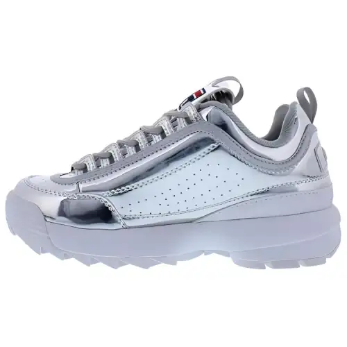 FILA Women's Disruptor 2 Premium 'Metallic Silver'