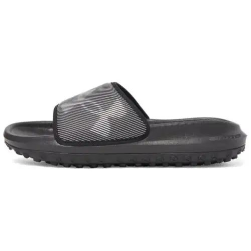 Under Armour Summit Soft And Comfortable Abrasion Resistant Abrasion Resistant Slide Slippers Unisex Black