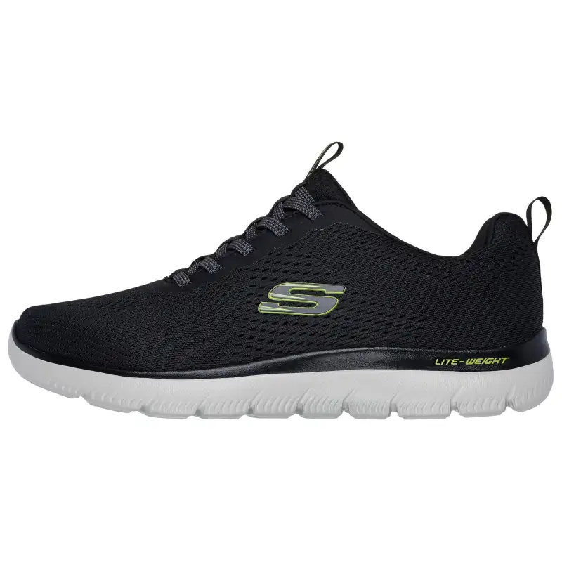 Skechers Summits Low top Casual Shoes Men's Black