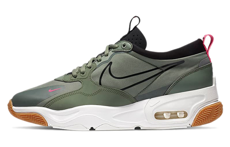 Мужские кроссовки Nike Skyve Max (зелено-белые)