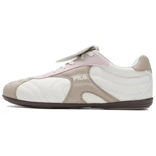 FILA LIPPER Water Dance Shoes Comfortable Abrasion Resistant Low top Casual Shoes Women's White Umber