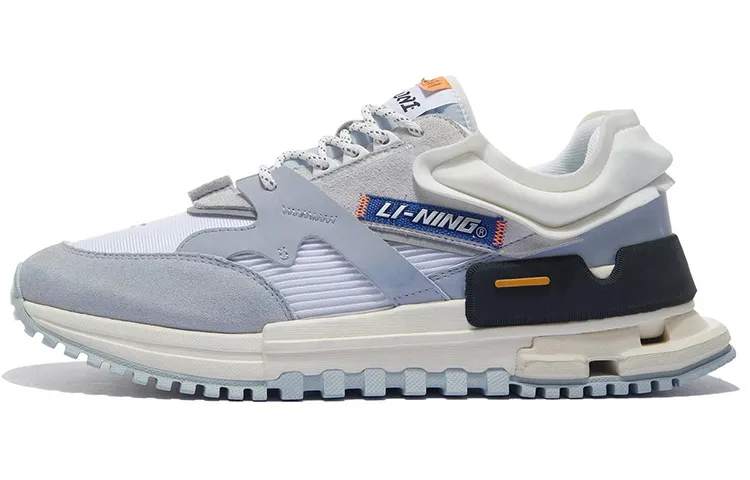 Li Ning 001 Ingenuity Textile, Synthetic Leather Trendy Cushioning Slip Resistant Abrasion Resistant Low top