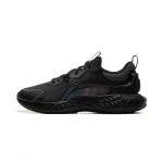 Li Ning Slip Resistant, Abrasion Resistant, Breathable Low top Casual Shoes Men's Black