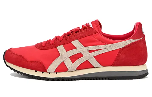 Onitsuka Tiger Dualio Low top Sports Casual Shoes Men's Red