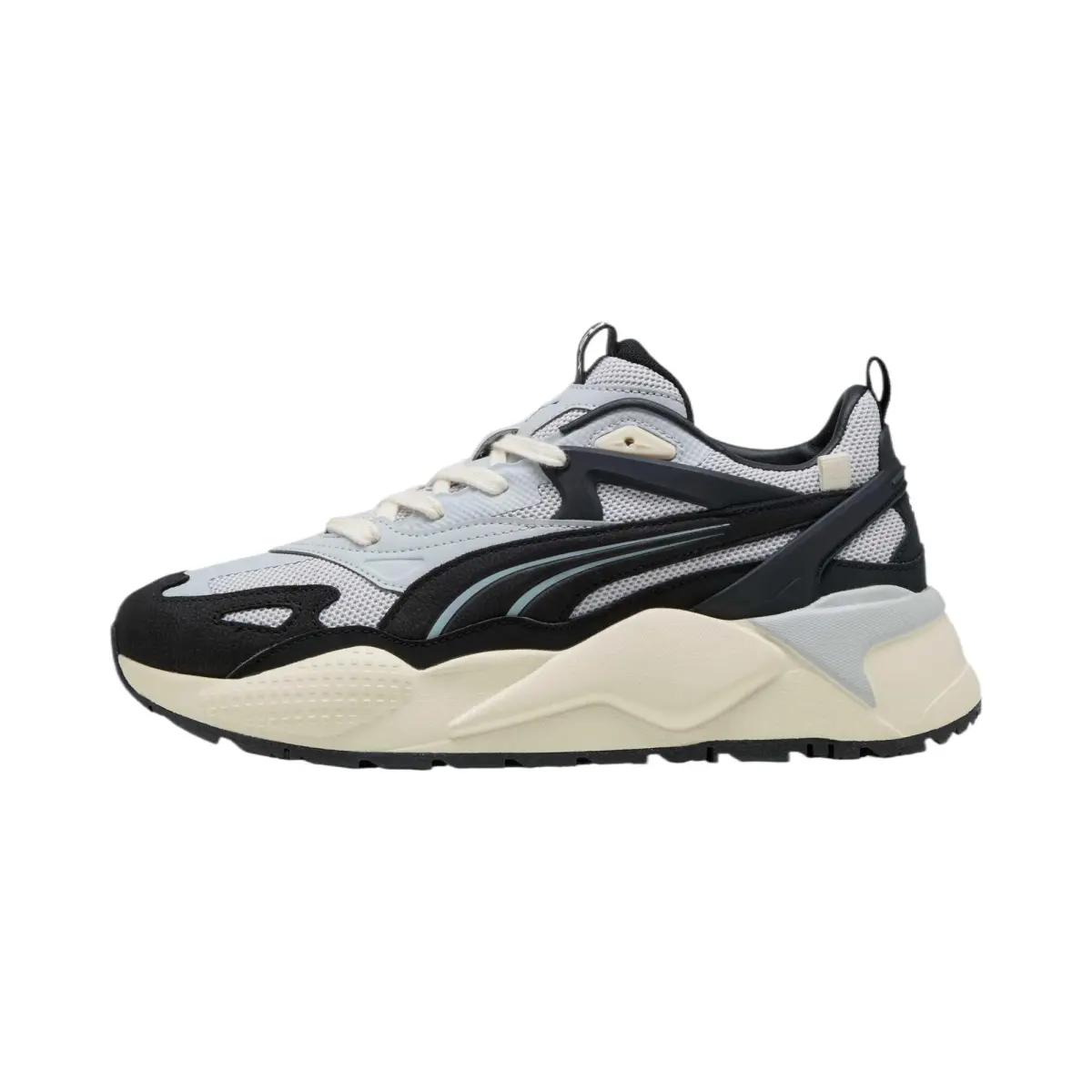 PUMA Mesh Comfortable Abrasion Resistant Low top Casual Shoes Unisex Blue Black