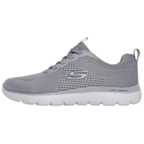 Skechers Summits Comfortable Low top Casual Shoes Men's Gray Blue