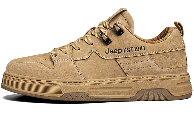 Мужские кеды Jeep Classic Retro (горчичные)