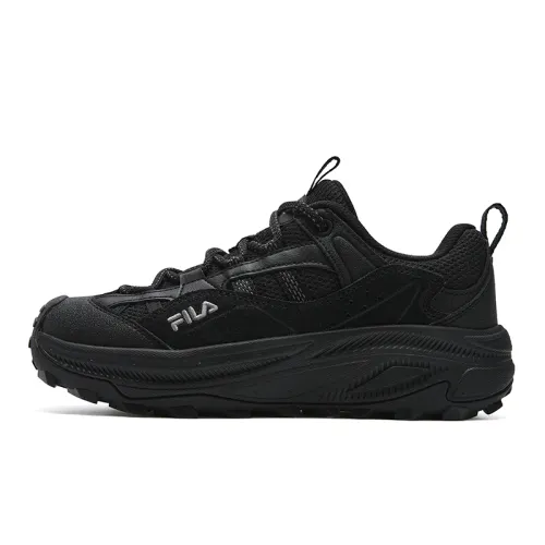 FILA Abrasion Resistant, Breathable, Lightweight Low top Casual Shoes Women's Black