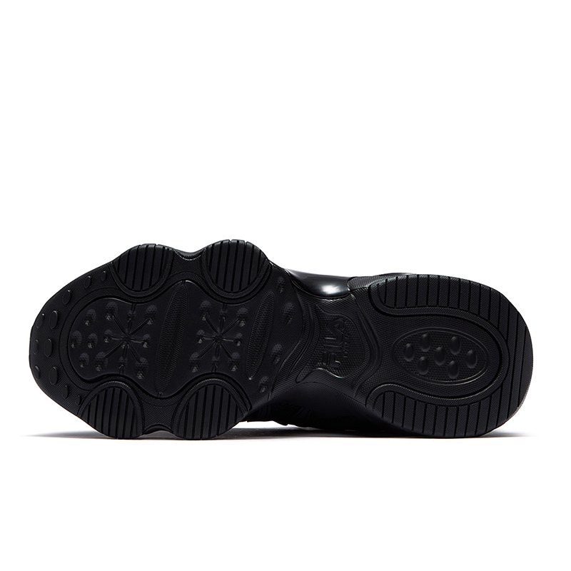 Женские кроссовки Fila Fusion Jagger 2050 (черные) — 骏马黑 — фото 6