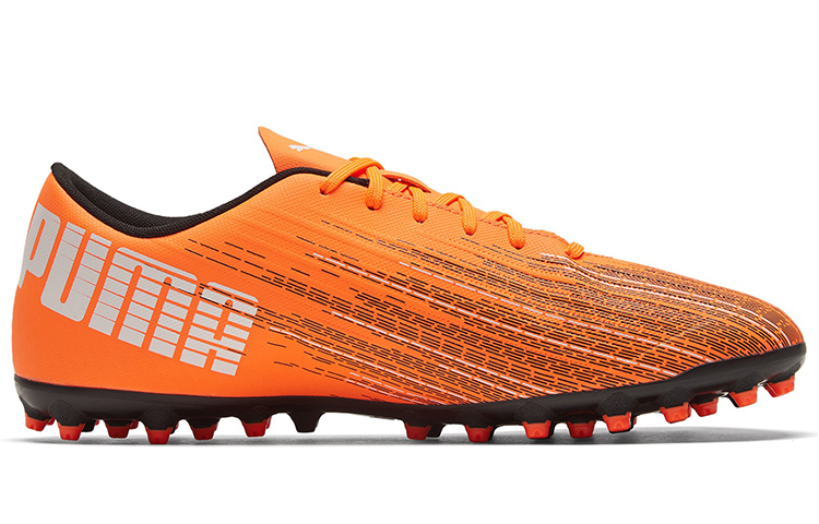 Мужские бутсы PUMA Ultra 4.1 (оранжевые) — фото 2
