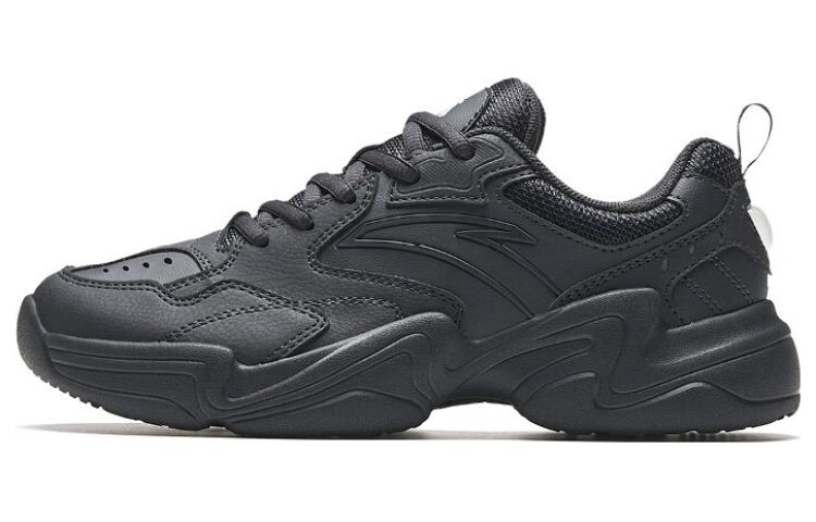 Anta Walker Slip Resistant Abrasion Resistant Slip Resistant Abrasion Resistant Low top Casual Shoes Women's Black
