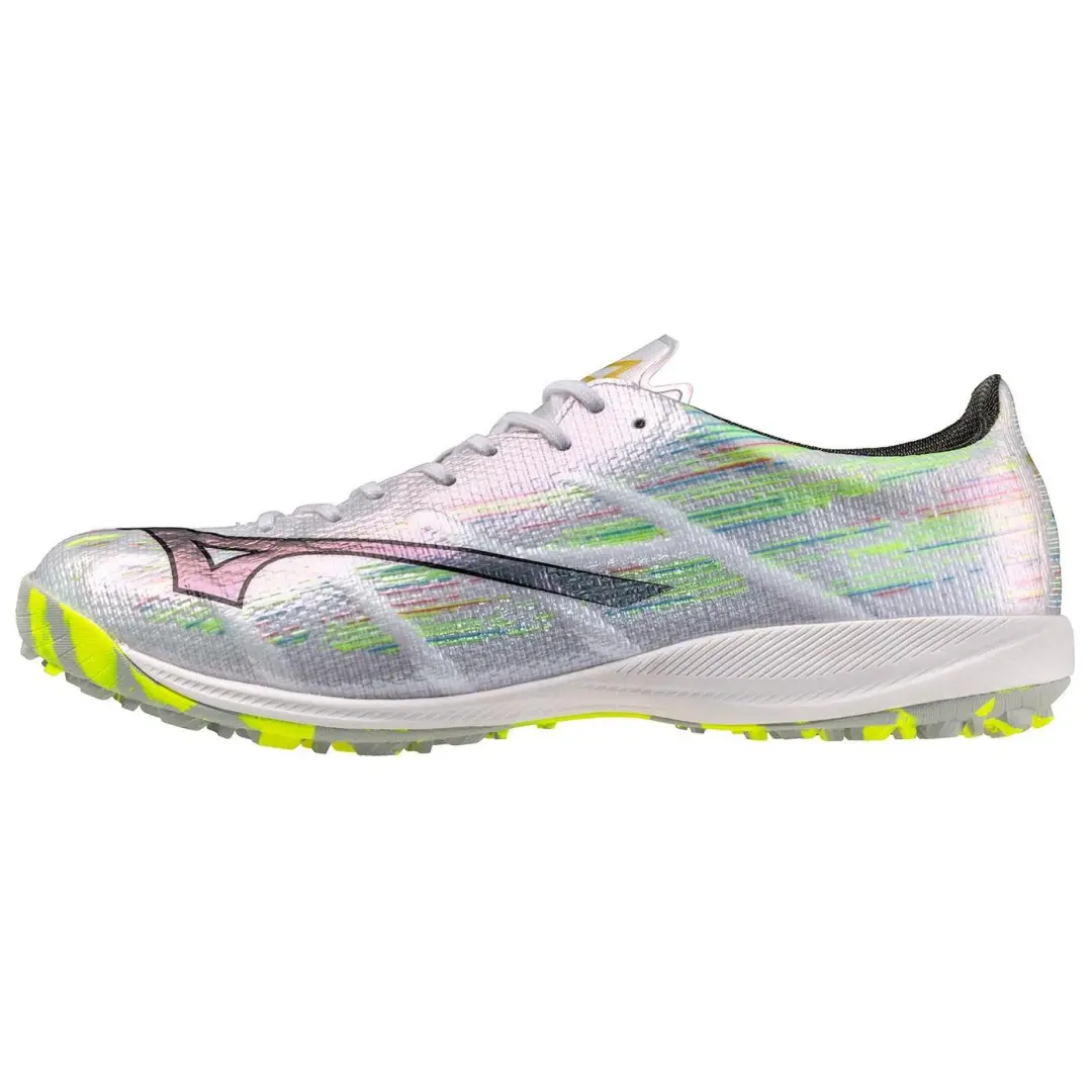 Mizuno Slip Resistant Abrasion Resistant Soccer Shoes Unisex Silver