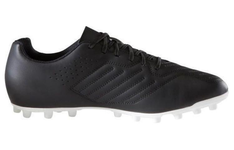 DECATHLON Agility100 Slip Resistant Abrasion Resistant Slip Resistant Abrasion Resistant Soccer Shoes Men’s Black