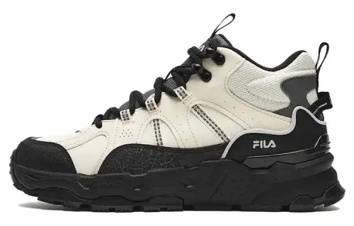 FILA Trek 1S High Top Sneakers 'White Black' Women's